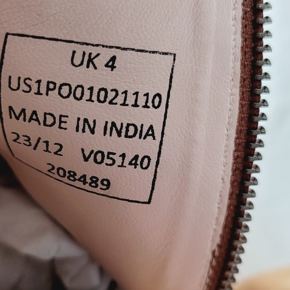 Joules Elmwood Suede Tan Western Boots sz 6 - Picture 7 of 10